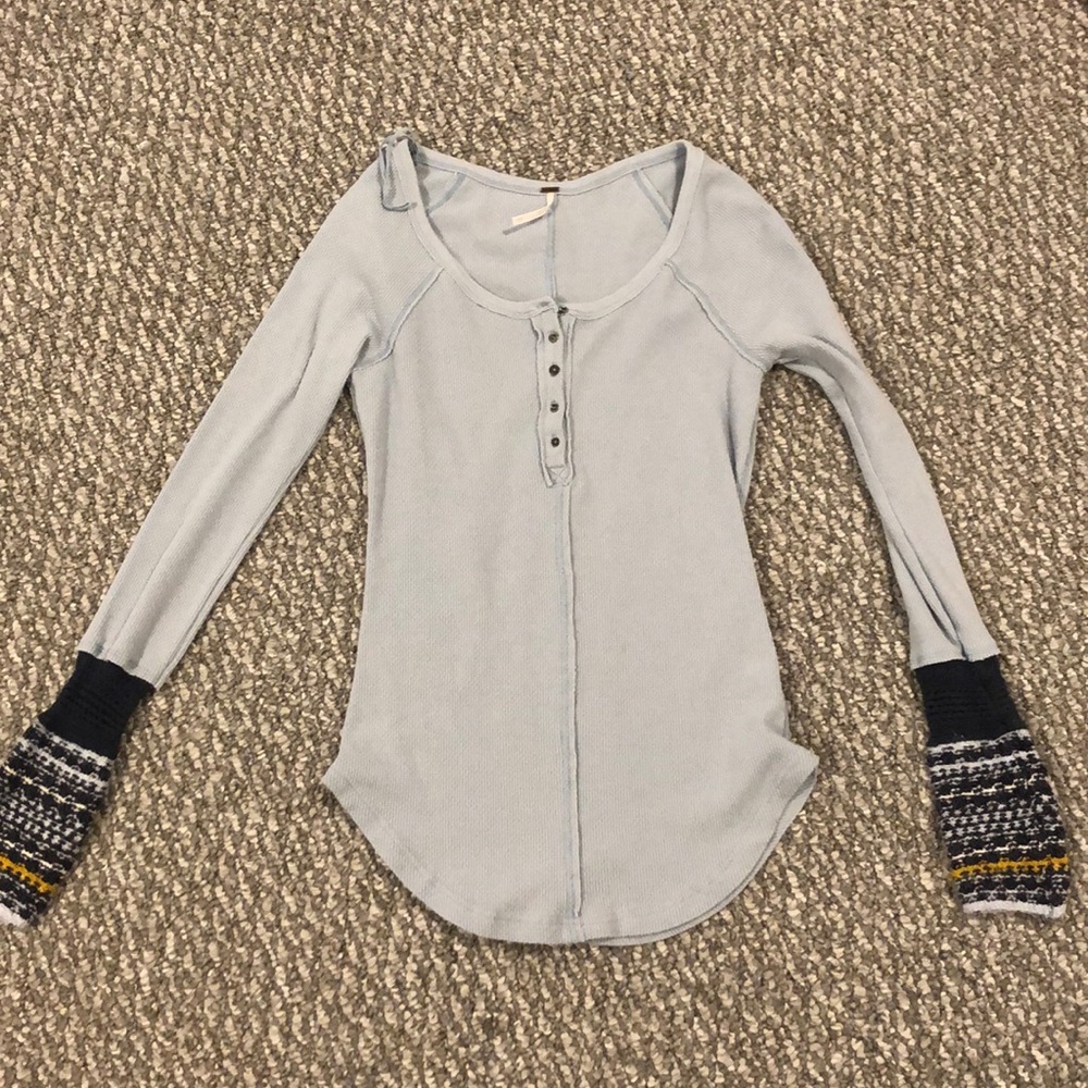 free people knit top